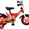 Disney Cars Kinderfiets - Jongens - 10 Inch - Rood - Doortrapper