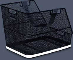 Basil Class Kinderfietsmand - Achter - Staal - Zwart -Fiets Serie Winkel 1200x991 2