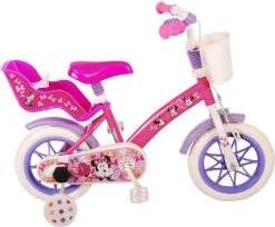 Disney Minnie Cutest Ever! Kinderfiets - Meiden - 12 Inch - Roze - Doortrapper -Fiets Serie Winkel 1200x992 12