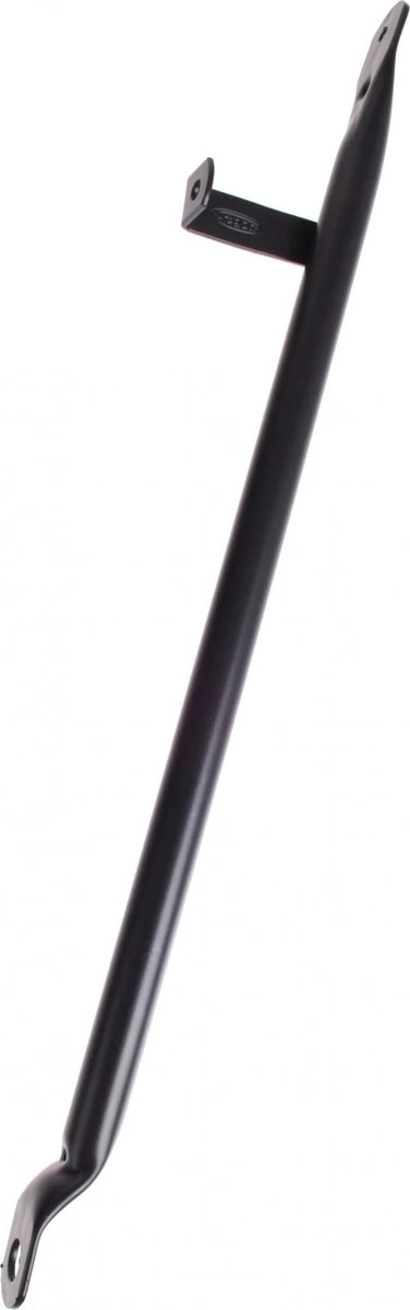 Poot Steco Voordrager Met Lamphaak - Mat Zwart 1 Poot Steco Voordrager Met Lamphaak - Mat Zwart