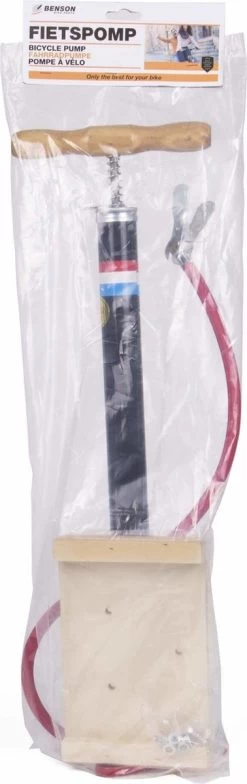 Benson Nederlandse Klassieke Fietspomp - Houten Voetplaat - Max Druk 3 Bar 13 Benson Nederlandse Klassieke Fietspomp - Houten Voetplaat - Max Druk 3 Bar -Fiets Serie Winkel 378x1200