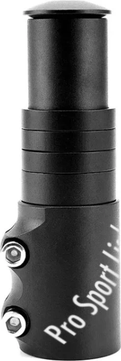 Hoogte Adapter - Stuurpenverlenger Pro Sport Lights - 1-1/8" 28.6mm - Head Up Extender Fiets -Fiets Serie Winkel 404x1200 1