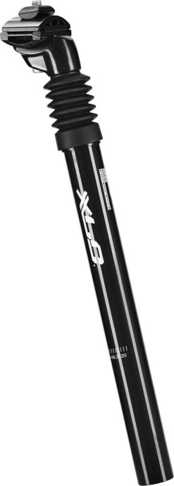 XLC Zadelpen Verend - 27.2 X 350mm - SP-S10 - Zwart Aluminium