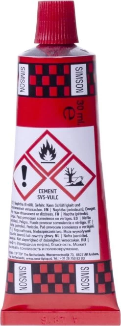 Simson Tube Solutie - Bandenplak - Klein - 10 Ml -Fiets Serie Winkel 446x1200 3