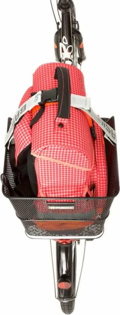 Basil Class Kinderfietsmand - Achter - Staal - Zwart -Fiets Serie Winkel 457x1200