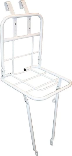 Benson Fietsvoordrager 28" + Steun Wit