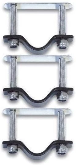 Basil Crate Mounting Set - Bevestigingsset Voor Basil Kratten En/of Rotan Manden - RVS