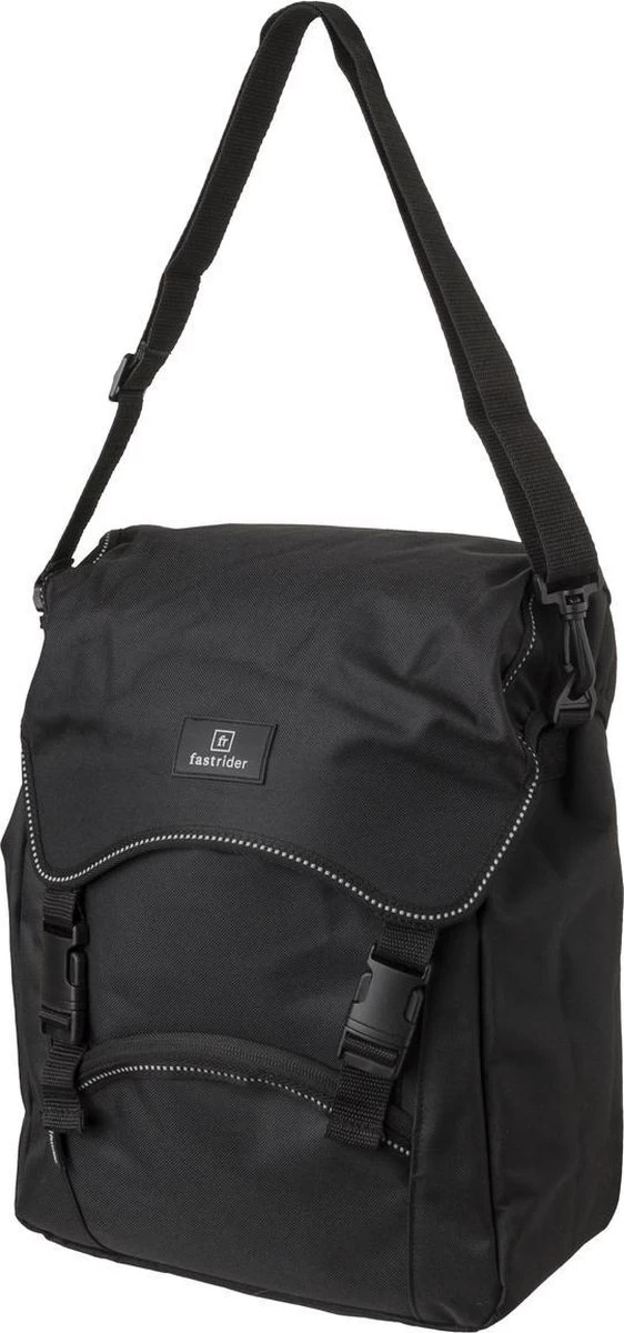 Fastrider Unibag Traffic Enkele Fietstas Zwart - 14L 11 Fastrider Unibag Traffic Enkele Fietstas Zwart - 14L - Afbeelding 11
