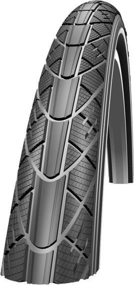 Schwalbe Buitenband City Lite 28 X 1 5/8 X 1 3/8 (37-622) Zwart/bruin 2 Schwalbe Buitenband City Lite 28 X 1 5/8 X 1 3/8 (37-622) Zwart/bruin - Afbeelding 2