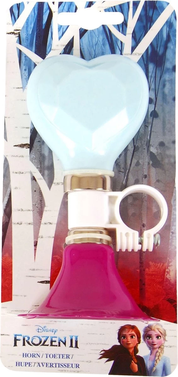 Disney Frozen 2 Fietstoeter - Kinderen - Licht Blauw Paars 1 Disney Frozen 2 Fietstoeter - Kinderen - Licht Blauw Paars