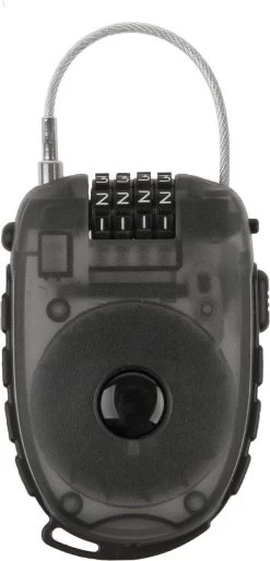 Kabelslot Met Oprolbare Staalkabel M-Wave Lock 'n Roll - 90 Cm X 2,4 Mm (op M-wave Kaart)