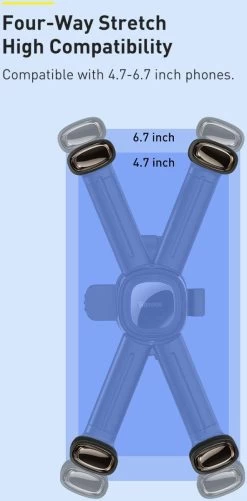 Baseus 360° Fiets Telefoonhouder Voor Smartphones 4.7 Tot 6.7 Inch -Fiets Serie Winkel 592x1200 3