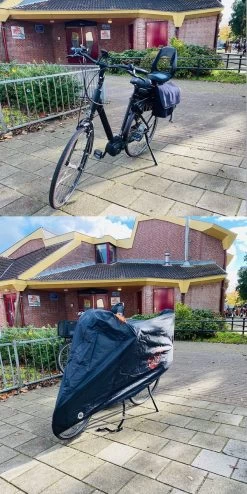 Fietshoes Zwart Voor Fietsen Van 29 Inch / 180 Cm ( 200x70x110) XL - Zwart - Waterdicht - Elektrische Fiets -Fiets Serie Winkel 600x1200