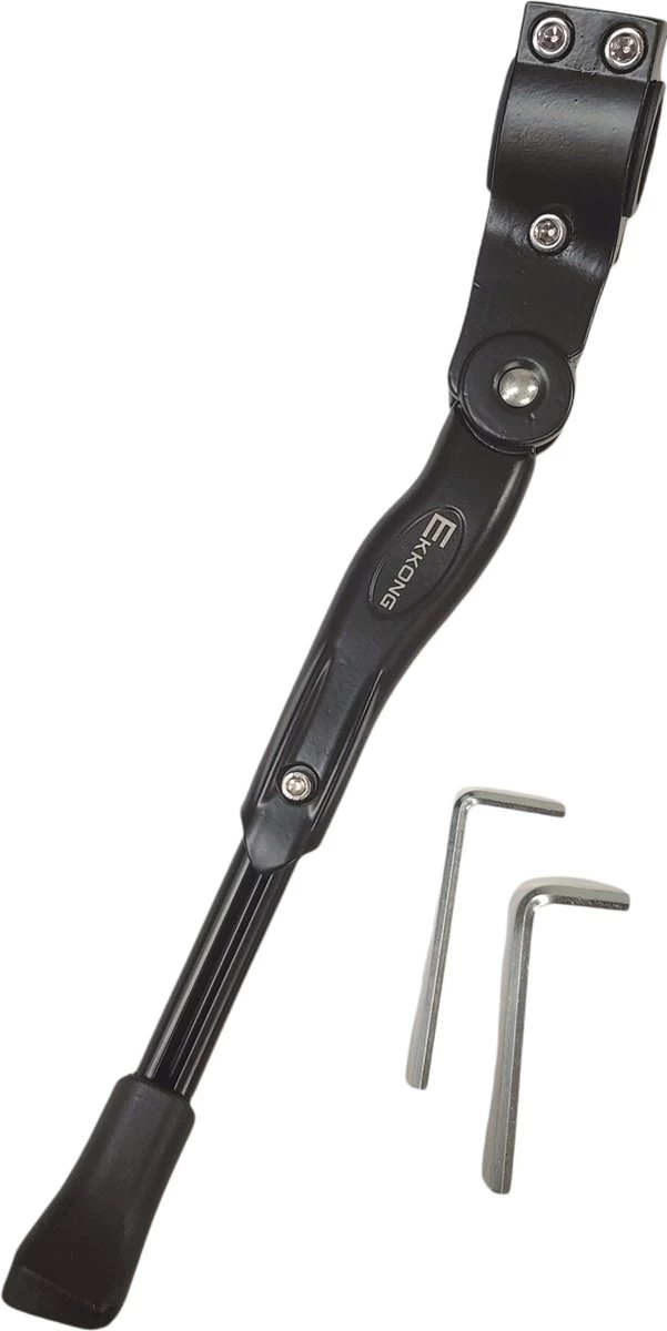 Ekkong - Fietsstandaard Enkel 26 Cm Zijstandaard Aluminium Roestvrij Fiets Mountainbikes Makkelijk - Mountainbike Standaard Universeel - MTB Kickstand 1 Ekkong - Fietsstandaard Enkel 26 Cm Zijstandaard Aluminium Roestvrij Fiets Mountainbikes Makkelijk - Mountainbike Standaard Universeel - MTB Kickstand