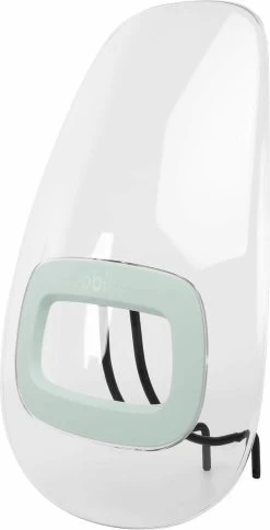 Bobike Windscherm GO - Macaron Grey -Fiets Serie Winkel 613x1200 4