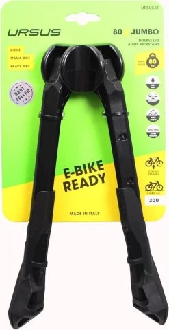 Middenstandaard Ursus Jumbo 2-poot 30cm - Zwart -Fiets Serie Winkel 617x1200 1