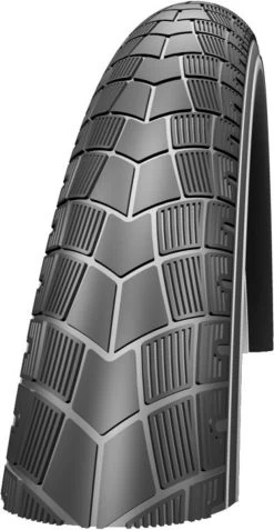 Schwalbe Buitenband - Big Apple K-Guard - 28 Inch X 2.00 - Zwart Reflecterend 10 Schwalbe Buitenband - Big Apple K-Guard - 28 Inch X 2.00 - Zwart Reflecterend -Fiets Serie Winkel 622x1200