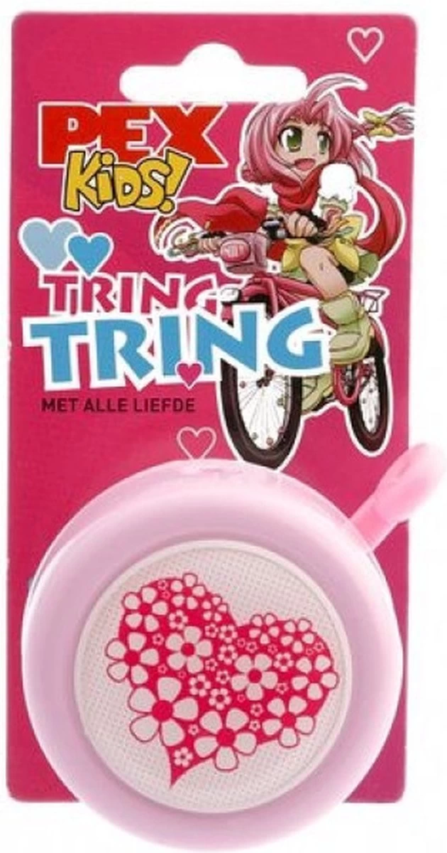 PexKids Kinderbel 'Met Alle Liefde' - Roze 2 PexKids Kinderbel 'Met Alle Liefde' - Roze - Afbeelding 2