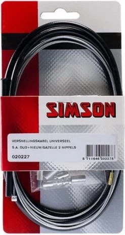 Simson Versnellingskabelset S.A. / Gazelle Zwart -Fiets Serie Winkel 639x1200 1