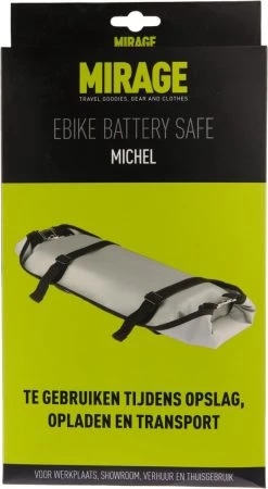 Accutas Mirage E-Bike Battery Safe -Fiets Serie Winkel 658x1200