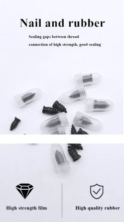 Merkloos Auto En Fietsband Banden Reparatieset Auto Motor Scooter Scootmobiel 4 Stuks - Bandenplakset - Proppenset - Auto Accessories -Fiets Serie Winkel 672x1200 2