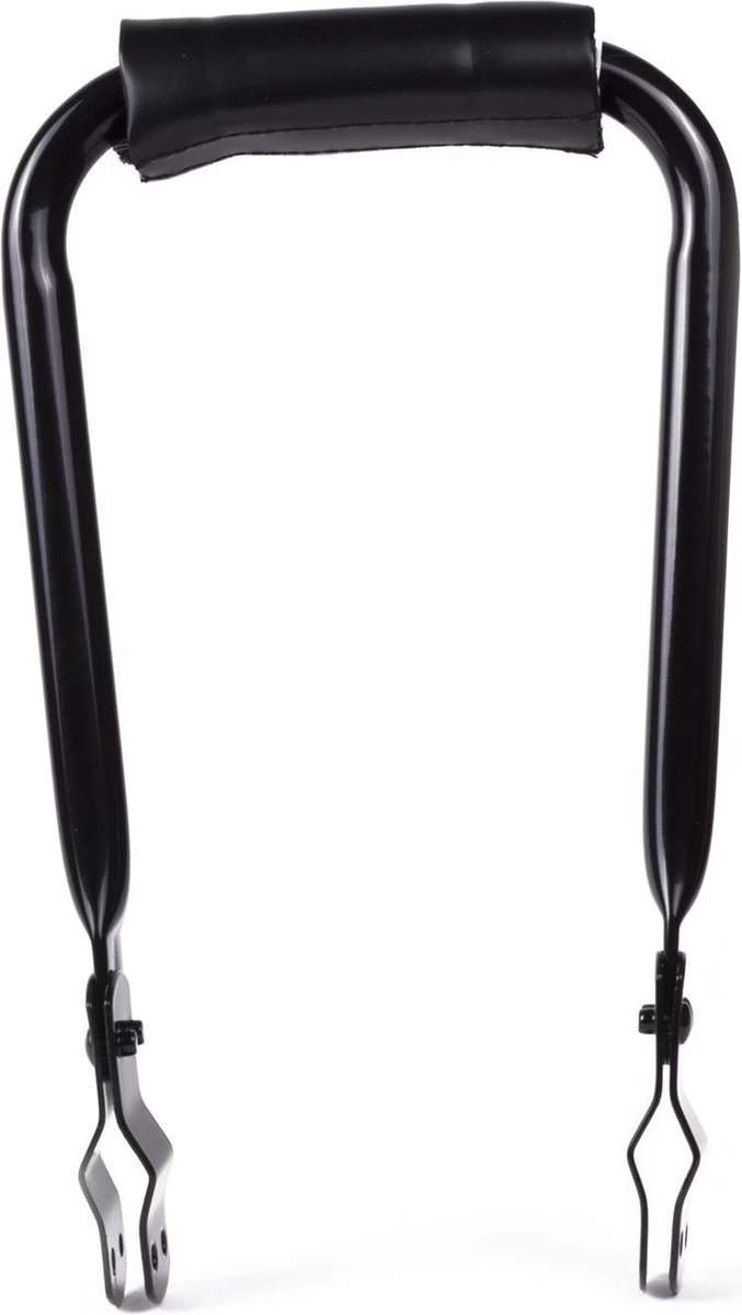 Benson Fiets Kinderrugsteun - Metaal - Inklapbaar - 13 X 28 Cm - Zwart 2 Benson Fiets Kinderrugsteun - Metaal - Inklapbaar - 13 X 28 Cm - Zwart - Afbeelding 2