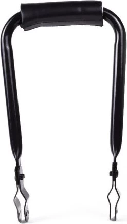 Benson Rugsteun - Opklapbaar- Rugleuning Bagagedrager - Rugsteun Fiets Met Rugkussen - Bagagedrager Kussen - Zwart