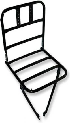 Steco Transport Voordrager Original Voor Fietsen Volwassenen - Matzwart -Fiets Serie Winkel 689x1200