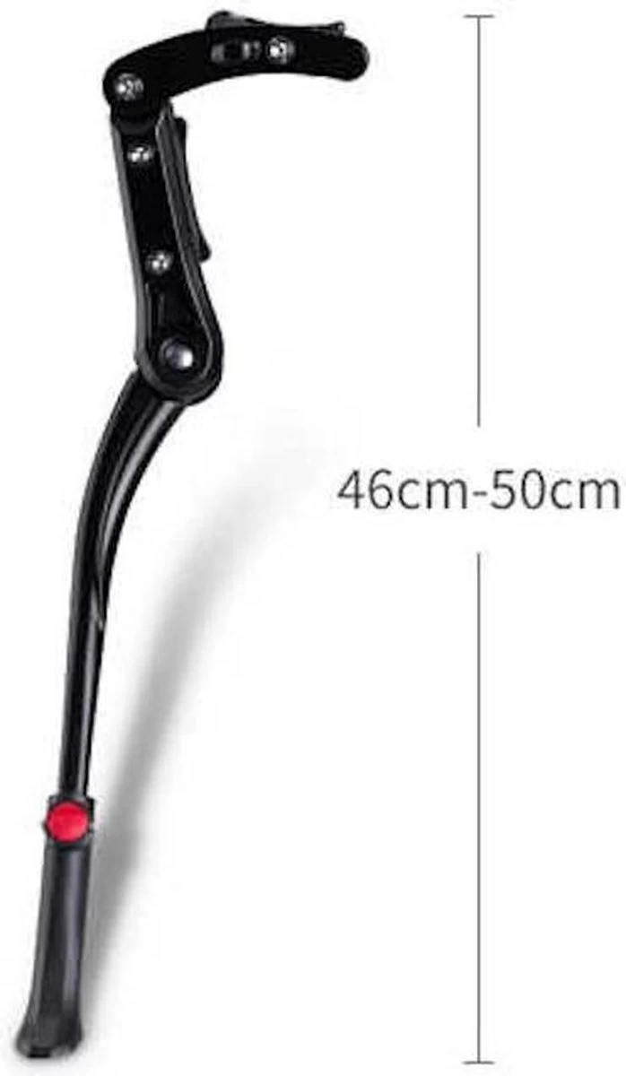 Decopatent® PRO Fietsstandaard - 24- 29 Inch - Mountainbike Standaard - Verstelbaar 46 -> 50 Cm - Fietsenstandaard - Zijstandaard 2 Decopatent® PRO Fietsstandaard - 24- 29 Inch - Mountainbike Standaard - Verstelbaar 46 -> 50 Cm - Fietsenstandaard - Zijstandaard - Afbeelding 2