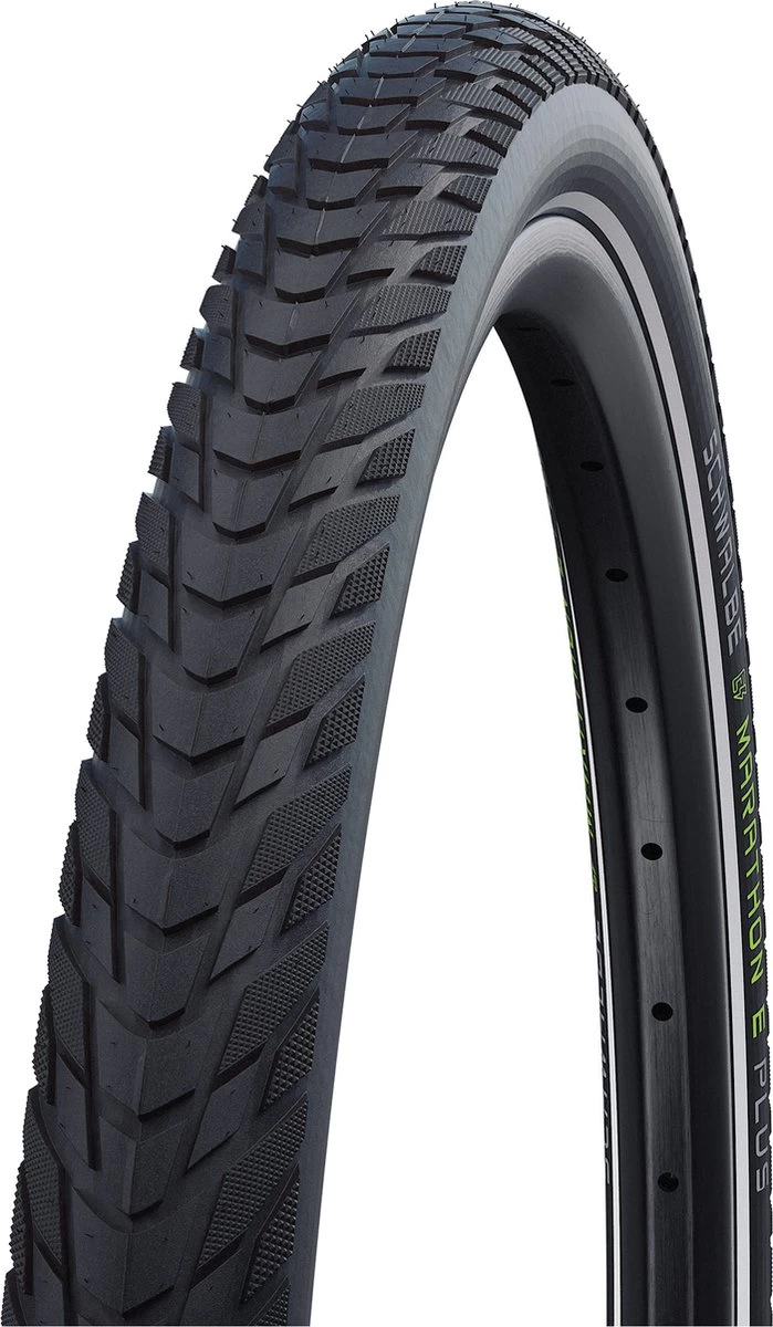 Buitenband Schwalbe Marathon E-Plus 28x1.50" / 40-622 Mm - Zwart Met Reflectie 3 Buitenband Schwalbe Marathon E-Plus 28x1.50" / 40-622 Mm - Zwart Met Reflectie - Afbeelding 3