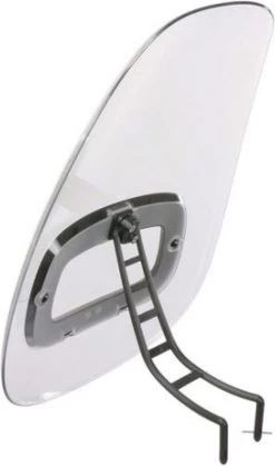 Bobike Windscherm ONE+ - Urban Black -Fiets Serie Winkel 708x1200