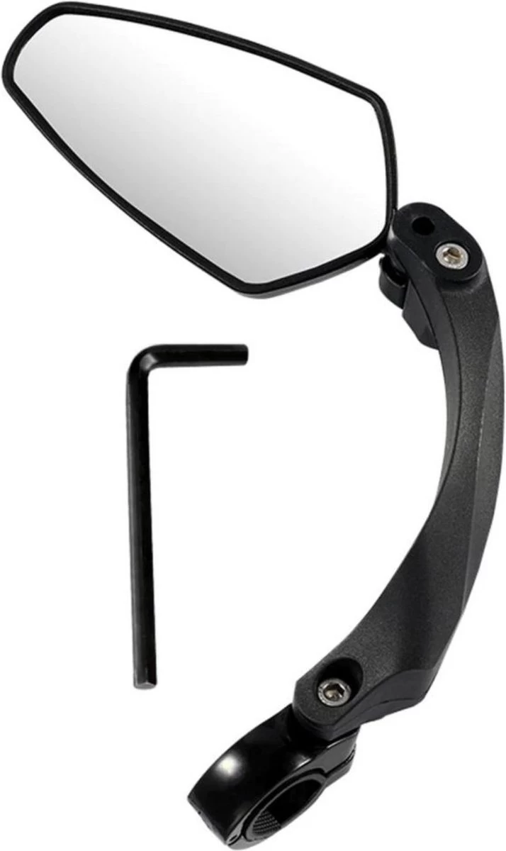 TIKKENS® Fietsspiegel Links - Verstelbaar - Fiets Spiegel Geschikt Voor E-bike, Speed-pedelec 7 TIKKENS® Fietsspiegel Links - Verstelbaar - Fiets Spiegel Geschikt Voor E-bike, Speed-pedelec - Afbeelding 7