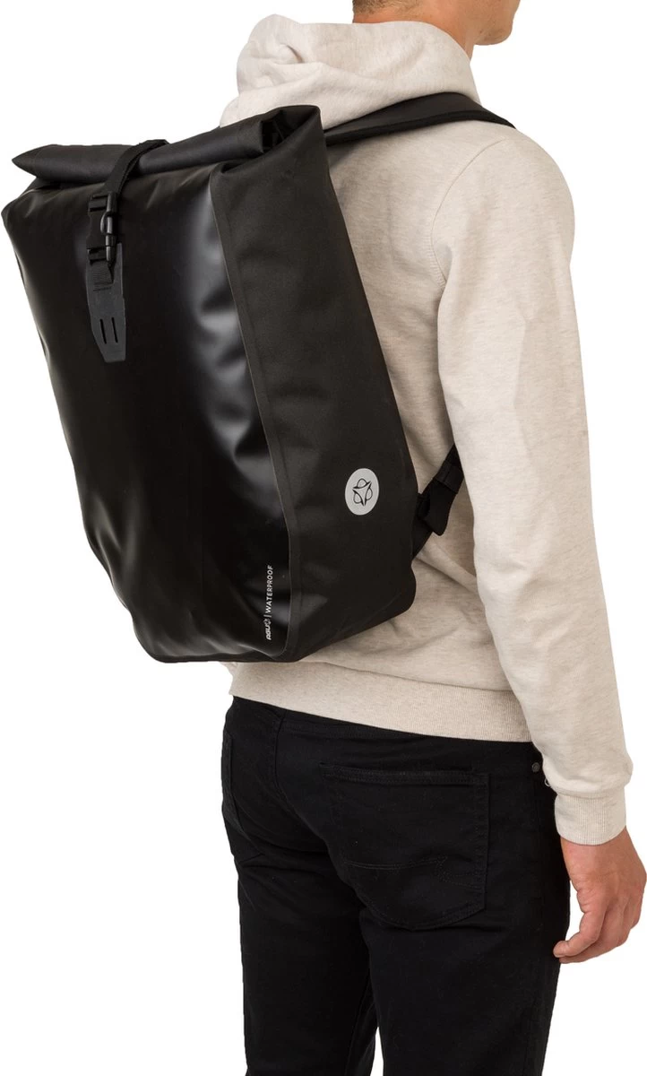 AGU Rugzak Shelter - Zwart - 21L - Waterdicht - Roll-top 7 AGU Rugzak Shelter - Zwart - 21L - Waterdicht - Roll-top - Afbeelding 7