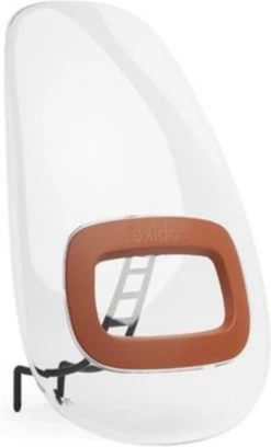 Bobike Windscherm ONE+ - Chocolate Brown -Fiets Serie Winkel 727x1200 1