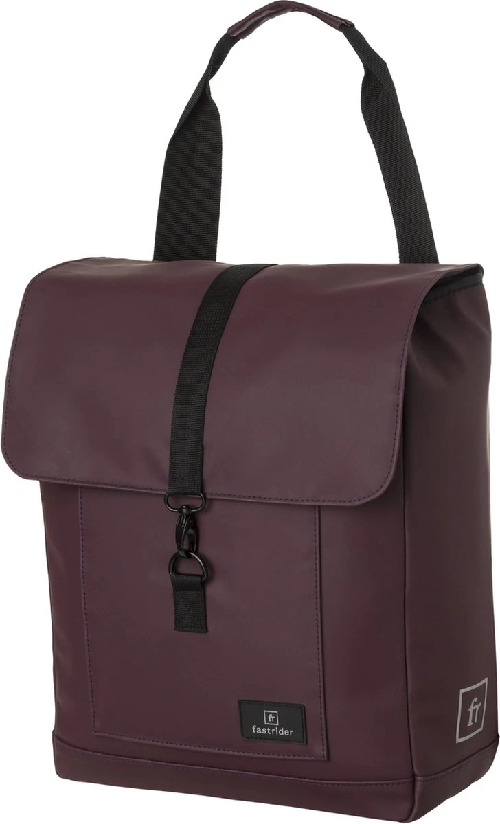 Fastrider Jaxx II Enkele Fietstas - Rugzak - Waterafstotend - Fietstas, Schoudertas En Rugtas In 1 - Paars - 14 Liter 12 Fastrider Jaxx II Enkele Fietstas - Rugzak - Waterafstotend - Fietstas, Schoudertas En Rugtas In 1 - Paars - 14 Liter - Afbeelding 12