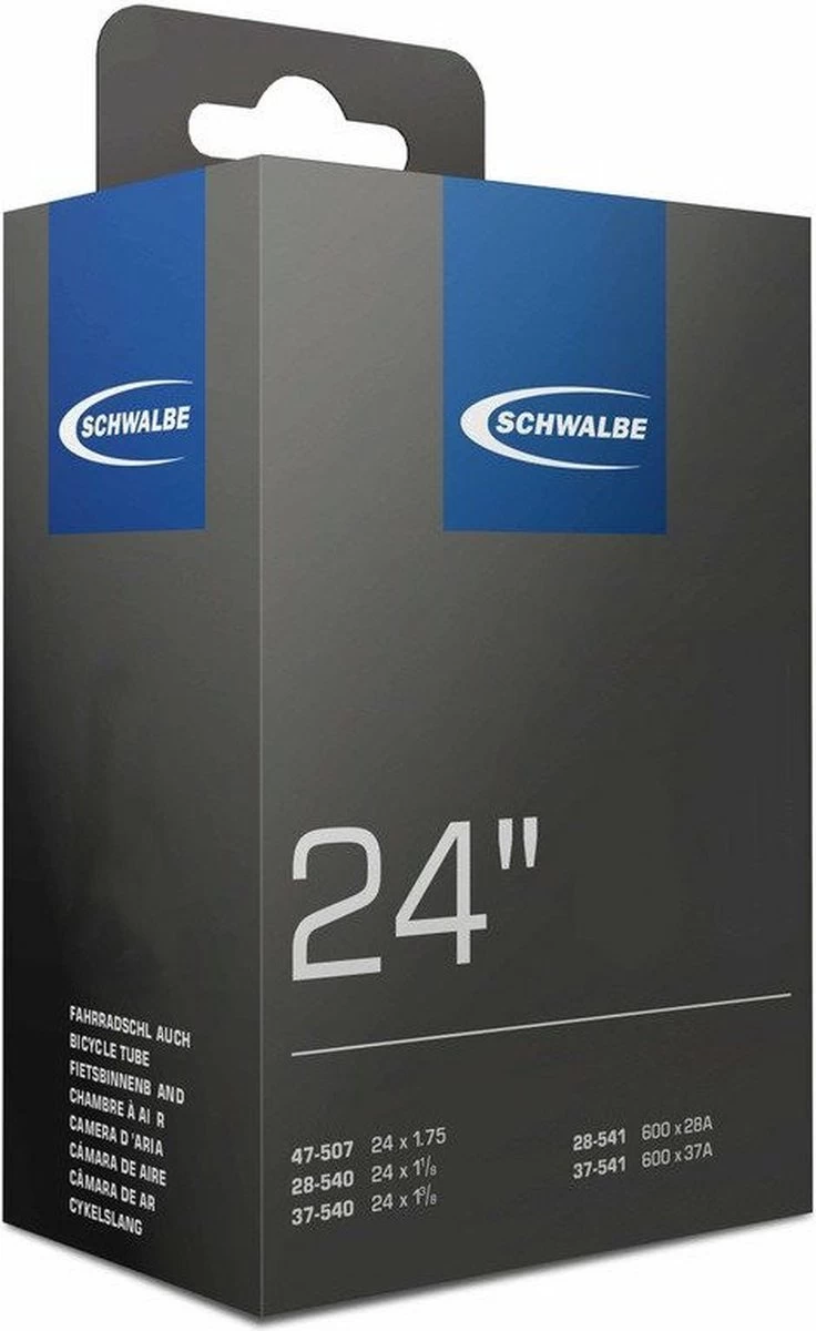 Schwalbe Binnenband - DV9 - 24 Inch X 1 1/8 - 1.75 - Hollands Ventiel - 32mm 8 Schwalbe Binnenband - DV9 - 24 Inch X 1 1/8 - 1.75 - Hollands Ventiel - 32mm - Afbeelding 8