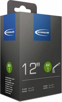 Schwalbe Binnenband 12 X 1.75/2.10 Inch (47/62-203) Av 38 Mm -Fiets Serie Winkel 736x1200 3