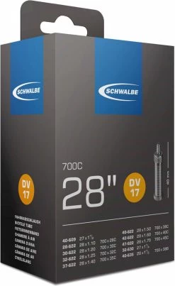 Schwalbe Binnenband - DV17 - 28 Inch X 1.10 - 1.75 - Hollands Ventiel - 40mm 11 Schwalbe Binnenband - DV17 - 28 Inch X 1.10 - 1.75 - Hollands Ventiel - 40mm -Fiets Serie Winkel 736x1200 8