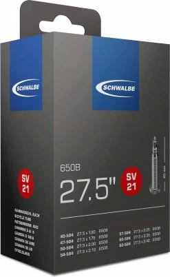 Schwalbe Binnenband 27,5 X 1.50/2.40 (40/62-584) Fv 40 Mm -Fiets Serie Winkel 737x1200 4