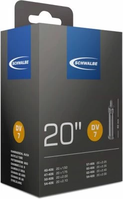 Schwalbe Binnenband 20 X 1.50/2.50 (40/62-406) Dv 40 Mm