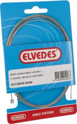 Schakel Binnenkabel Elvedes Voor Shimano 2250mm RVS ø1,1mm Shimano N-nippel (op Kaart) 27 Schakel Binnenkabel Elvedes Voor Shimano 2250mm RVS ø1,1mm Shimano N-nippel (op Kaart) -Fiets Serie Winkel 747x1200 2