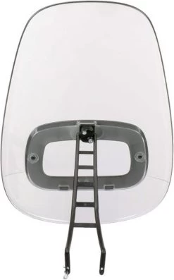 Bobike Windscherm ONE+ - Urban Grey -Fiets Serie Winkel 747x1200 3