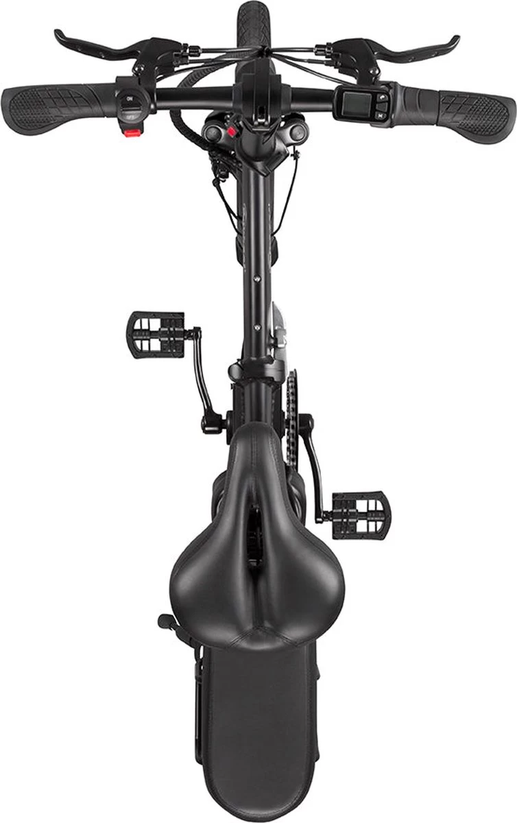 F-Wheel DYU A5 - Elektrische Vouwfiets - E Bike - 14 Inch - 7.5 Ah - 25km/u - Zwart 16 F-Wheel DYU A5 - Elektrische Vouwfiets - E Bike - 14 Inch - 7.5 Ah - 25km/u - Zwart - Afbeelding 16