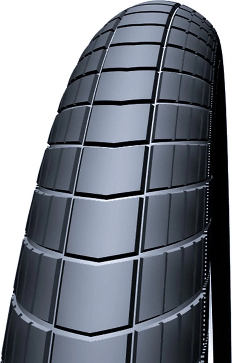 Schwalbe Buitenband - Big Apple K-Guard - 28 Inch X 2.00 - Zwart Reflecterend 6 Schwalbe Buitenband - Big Apple K-Guard - 28 Inch X 2.00 - Zwart Reflecterend - Afbeelding 6