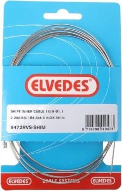 Schakel Binnenkabel Elvedes Voor Shimano 2250mm RVS ø1,1mm Shimano N-nippel (op Kaart) 28 Schakel Binnenkabel Elvedes Voor Shimano 2250mm RVS ø1,1mm Shimano N-nippel (op Kaart) -Fiets Serie Winkel 769x1200 1