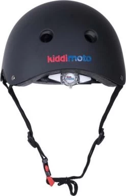 Kiddimoto Helm Zwart Mat Small -Fiets Serie Winkel 772x1200 1