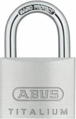 ABUS Hangslot Titalium - 40mm - Aluminium/beugel Gehard Staal Met NANO-Protect (Verpakt In Blister) -Fiets Serie Winkel 772x1200