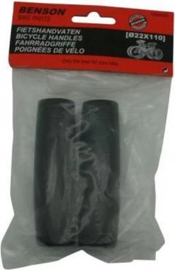 Benson Fiets Handvatten Rubber - Zwart - 22x110mm -Fiets Serie Winkel 777x1200 3