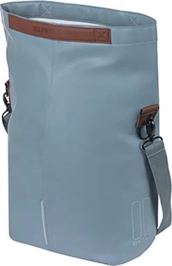 Basil City Fietsshopper - Enkele Fietstas - 14-16 Liter - Graphite Blauw -Fiets Serie Winkel 778x1200
