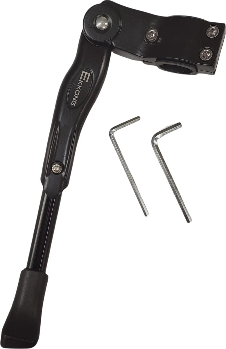 Ekkong - Fietsstandaard Enkel 26 Cm Zijstandaard Aluminium Roestvrij Fiets Mountainbikes Makkelijk - Mountainbike Standaard Universeel - MTB Kickstand 2 Ekkong - Fietsstandaard Enkel 26 Cm Zijstandaard Aluminium Roestvrij Fiets Mountainbikes Makkelijk - Mountainbike Standaard Universeel - MTB Kickstand - Afbeelding 2